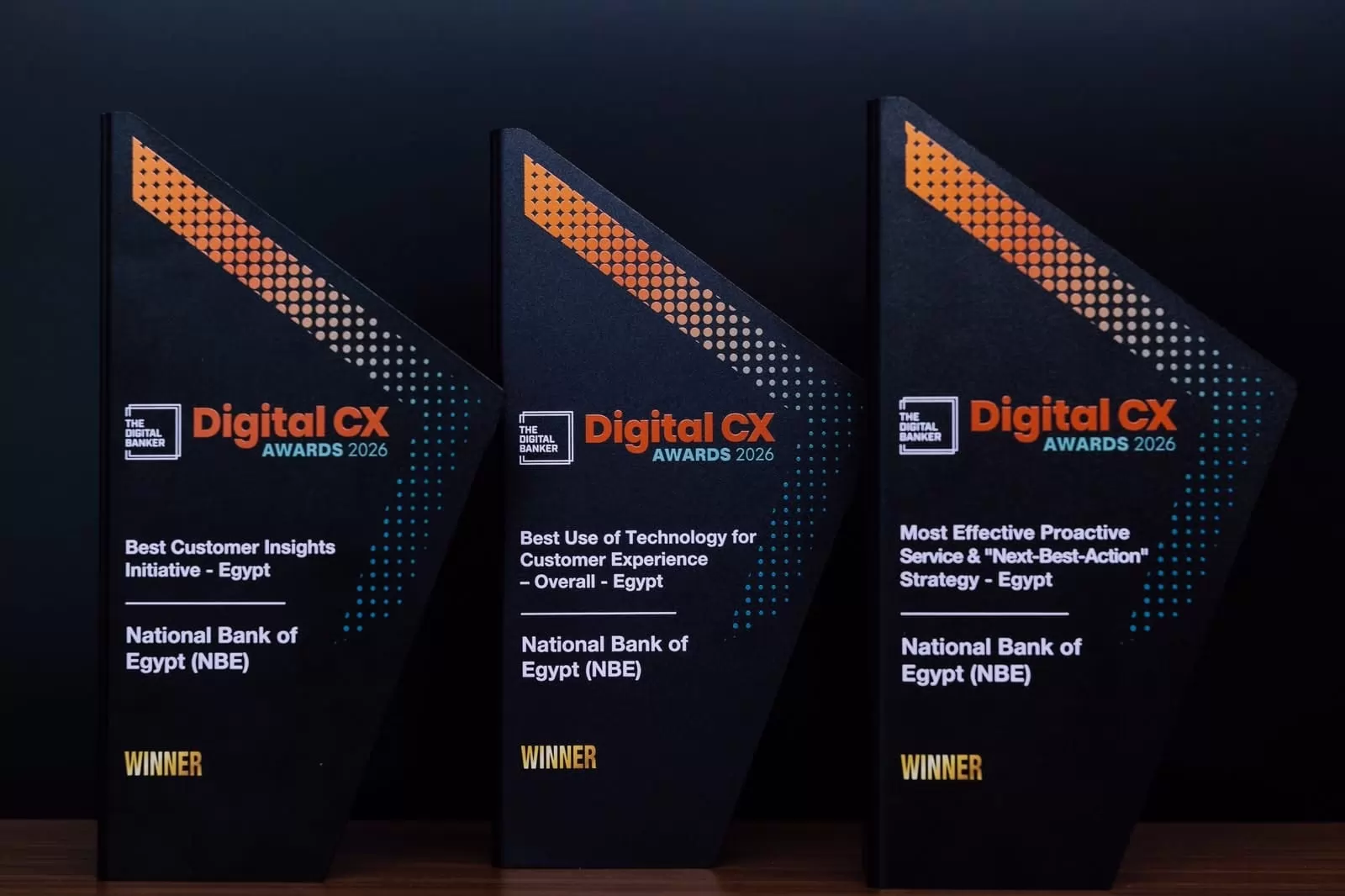 البنك الأهلي المصري يحصد ثلاث جوائز ضمن Digital CX Awards 2026 تقديرًا لريادته في توظيف الذكاء الاصطناعي وتعزيز تجربة العملاء 
