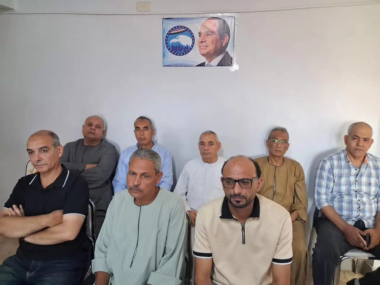 أمانة مستقبل وطن بأشمون تتأهب لجولة الأمين العام للحزب بالجمهورية