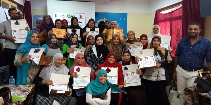 انتهاء تدريب المعلمين بمدرسه الاعداديه بنات بساحل سليم