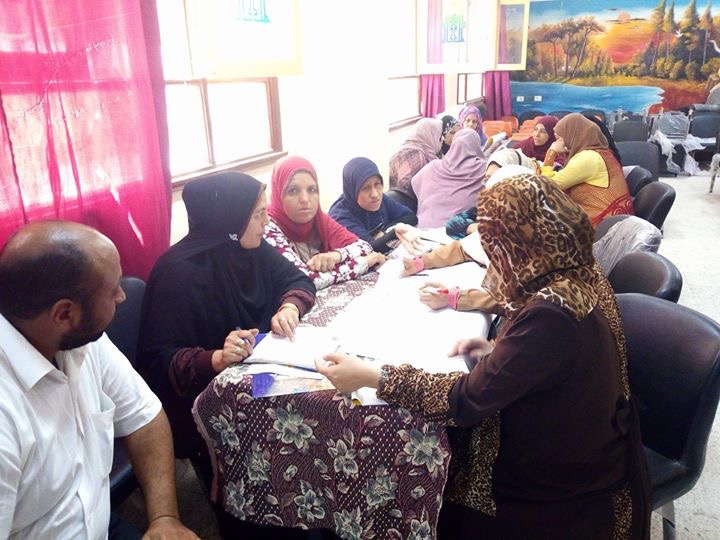 انتهاء تدريب المعلمين بمدرسه الاعداديه بنات بساحل سليم