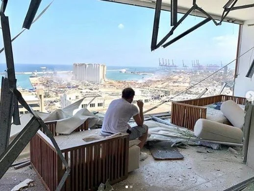 بالصور : خراب وتدمير وخسائر كبيرة فى بيوت نجوم لبنان بعد التفجيرات 