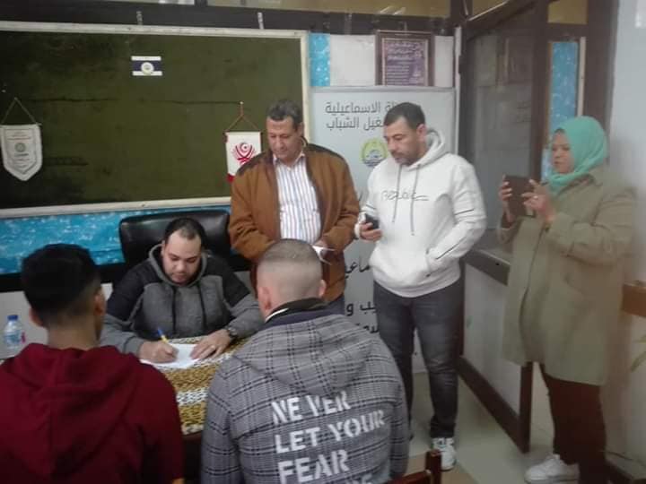 بشائر 2020. ملتقى توظيف لطلاب التعليم الفني بالإسماعيلية.صور