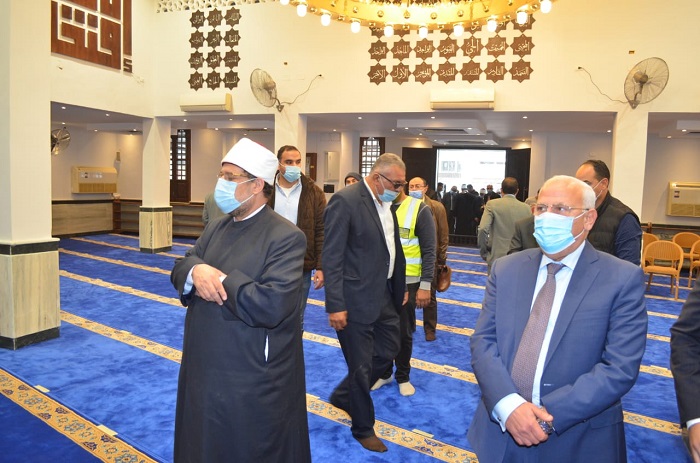 وزير الاوقاف ومحافظ بورسعيد