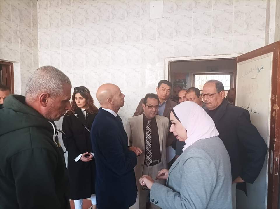 وكيل وزارة الصحة يشارك بلجنة معاينة مبنى وحده صحيه الزرزمون 