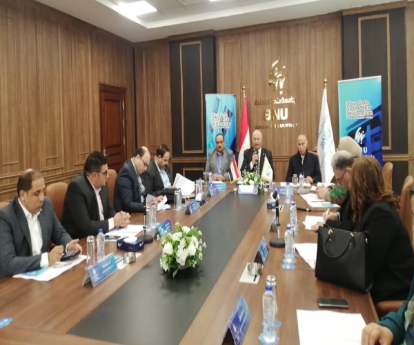 سوسه يشيد بمشاركة طلاب الجامعة الفعالة فى الإنتخابات الرئاسية 