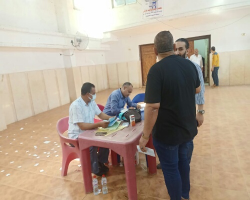 وكيل وزارة الشباب والرياضة بالقليوبية يتابع انتخابات نادى القناطر الخيرية