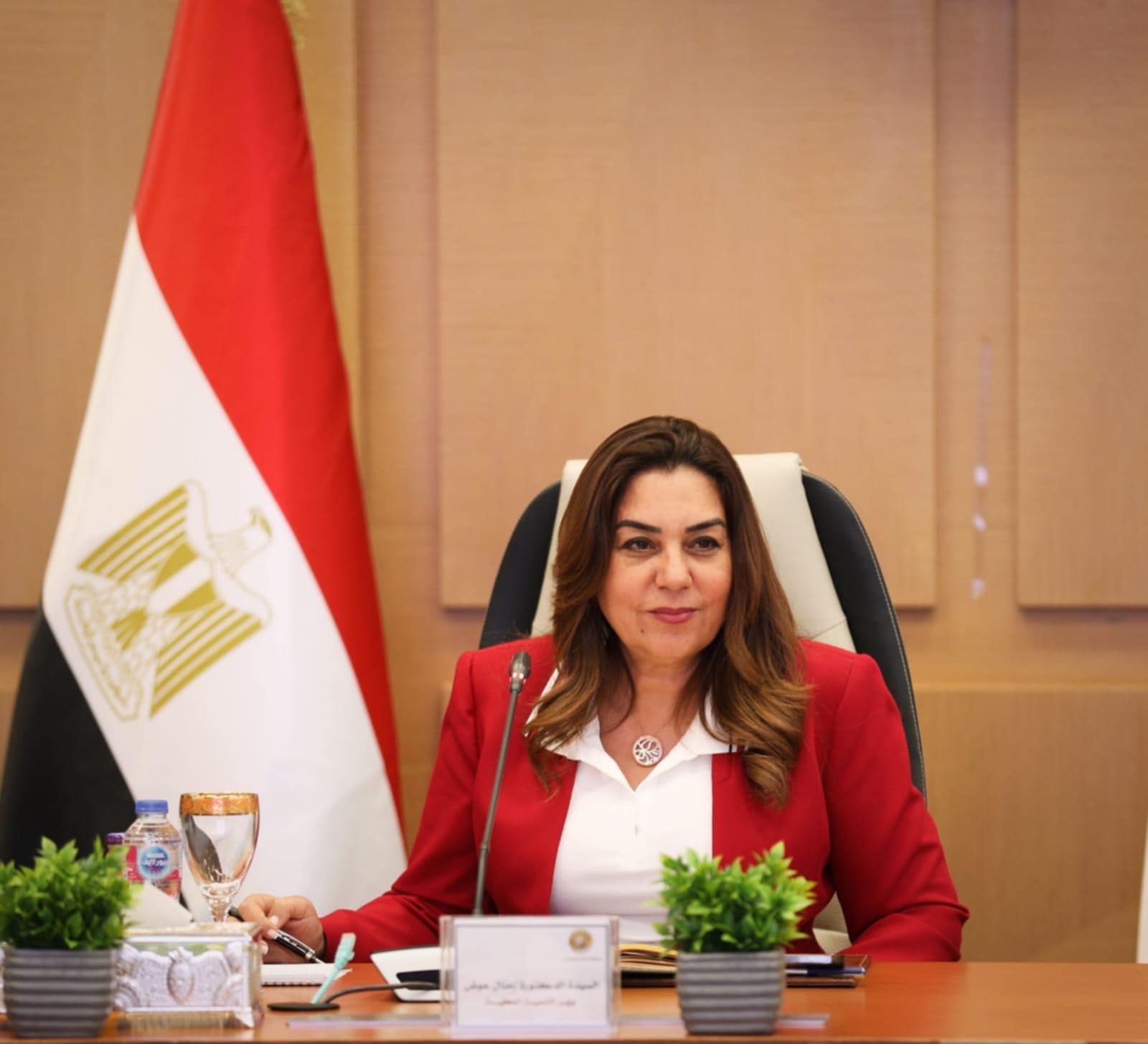 الدكتورة منال عوض وزيرة التنمية المحلية