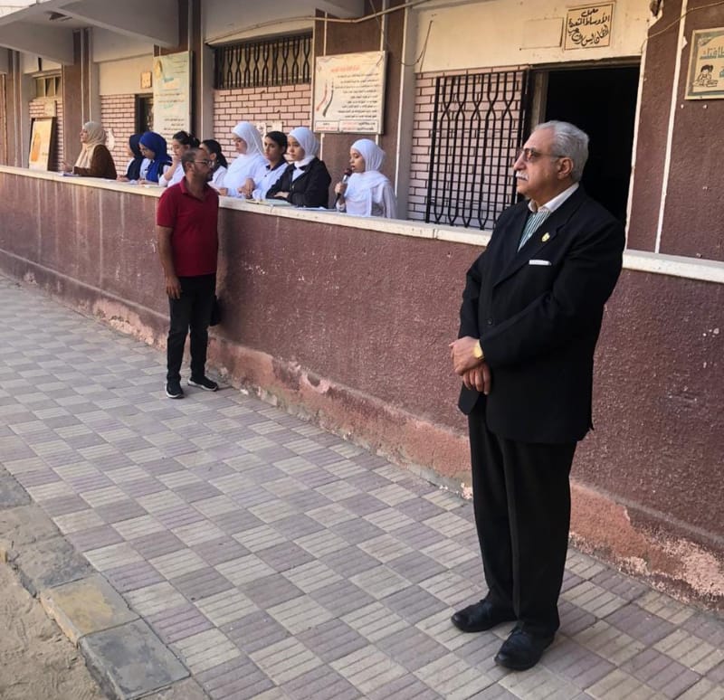 مصطفى عبده وكيل وزارة التربية والتعليم بالقليوبية