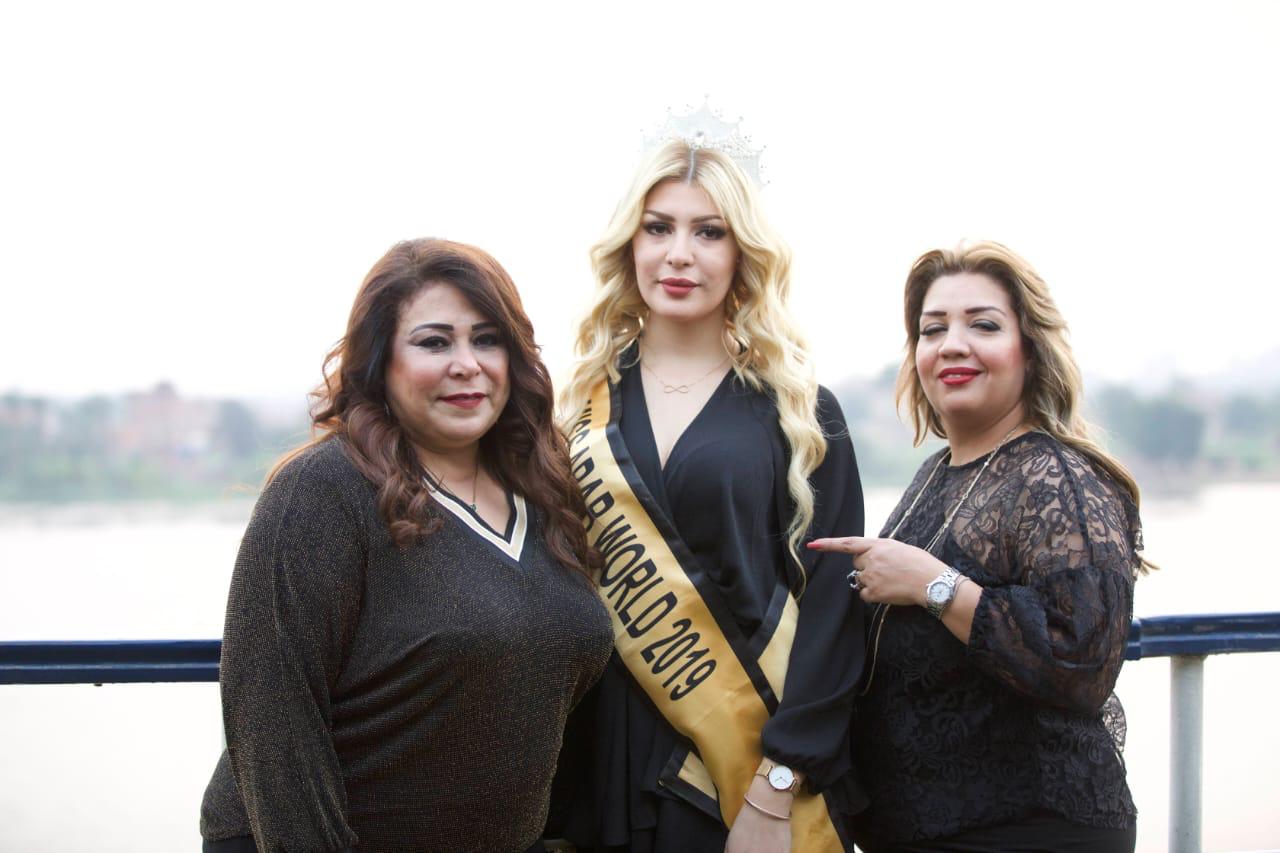 ملكة جمال العرب الأميره سماره يحيى تعقد مؤتمراً بضفاف النيل من أجل إطلاق رسالة سلام
