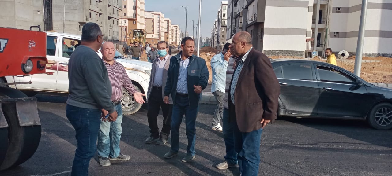 رئيس جهاز مدينة بدر يتفقد الوحدات المخصصة لسكن العاملين بالعاصمة الإدارية الجديدة