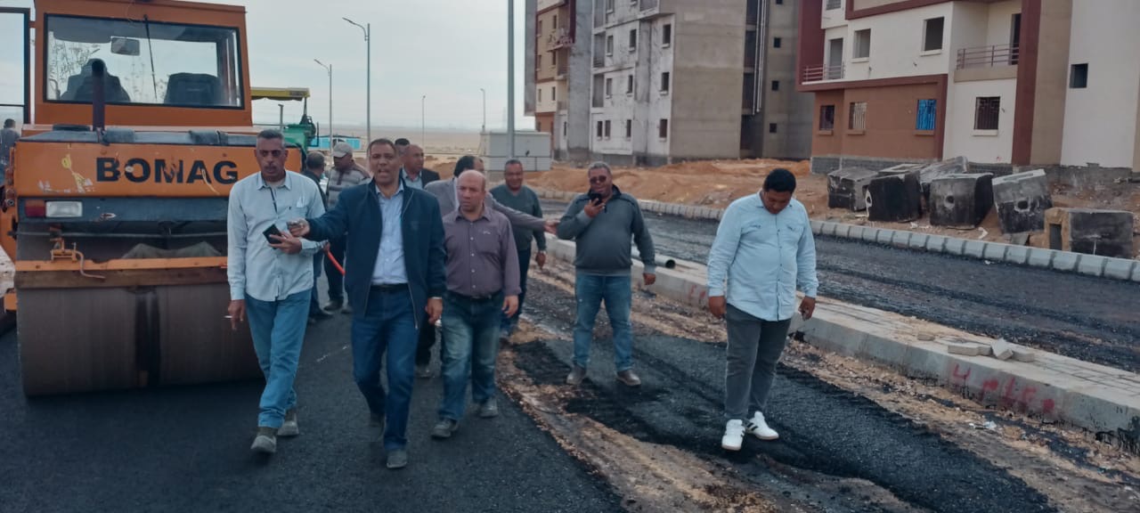 رئيس جهاز مدينة بدر يتفقد الوحدات المخصصة لسكن العاملين بالعاصمة الإدارية الجديدة