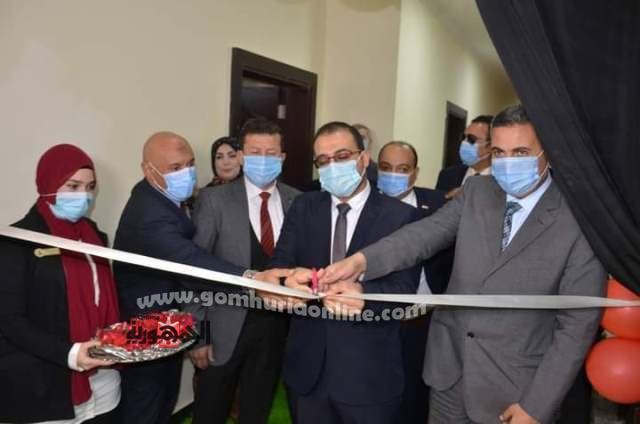 إفتتاح فرع بنك مصر بمدينة دمياط للأثاث