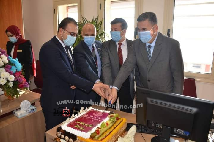 إفتتاح فرع بنك مصر بمدينة دمياط للأثاث