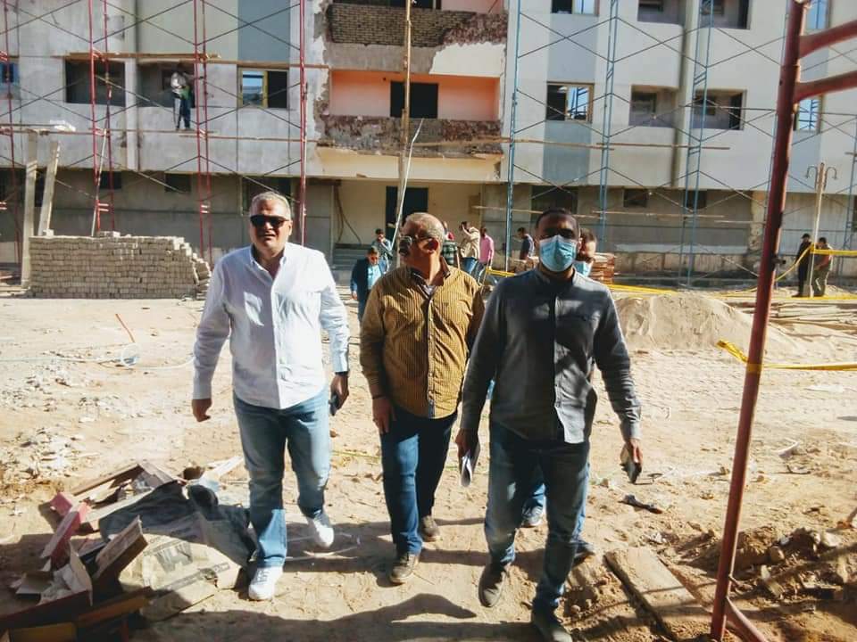 وكيل صحة البحر الأحمر رفع كفاءة الأقسام الطبية والمبني الجديد لمستشفي الغردقة العام 