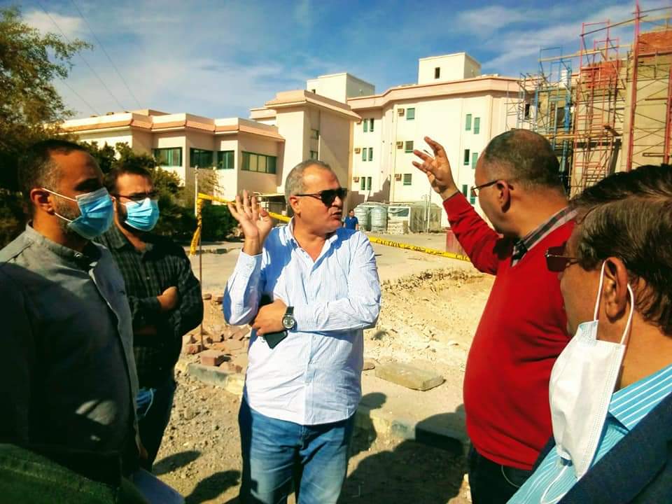 وكيل صحة البحر الأحمر رفع كفاءة الأقسام الطبية والمبني الجديد لمستشفي الغردقة العام 