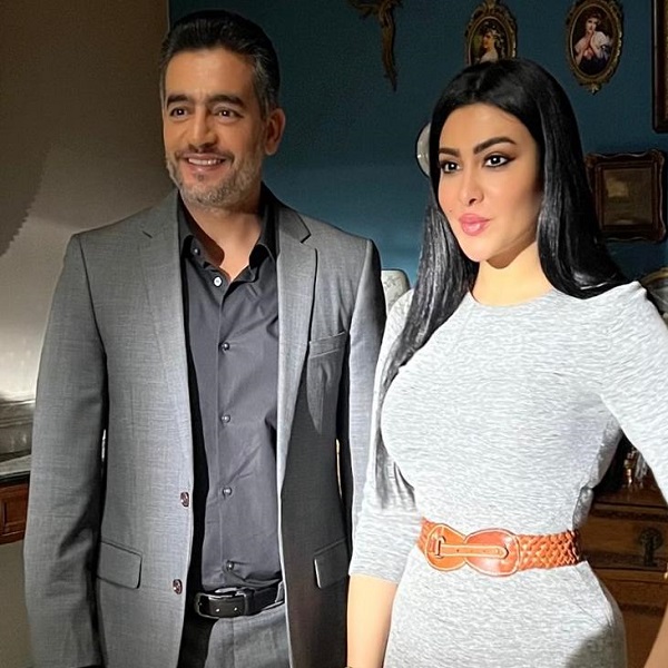 ميرهان حسين وهاني سلامة 