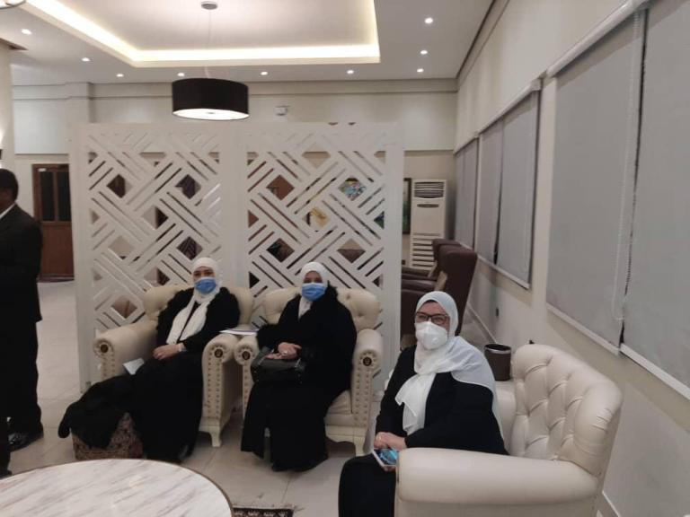 وزير الأوقاف والشئون الدينية السوداني يقيم مأدبة عشاء على لقافلة أئمة وواعظات الأوقاف