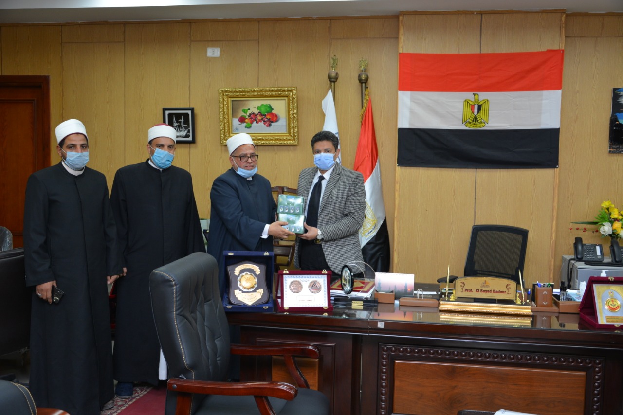 تفاصيل توقيع بروتوكول تعاون بين جامعة دمياط و وزارة الأوقاف .صور