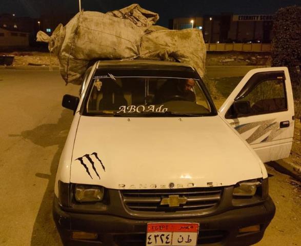 جهاز الشيخ زايد يتحفظ على 7 تروسيكلات تحت شعار ممنوع السير صور