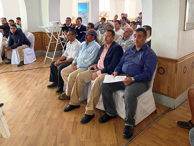 مستقبل وطن ينظم ندوات عن فيروس كورونا للعاملين بالسياحية بجنوب سيناء بالصور