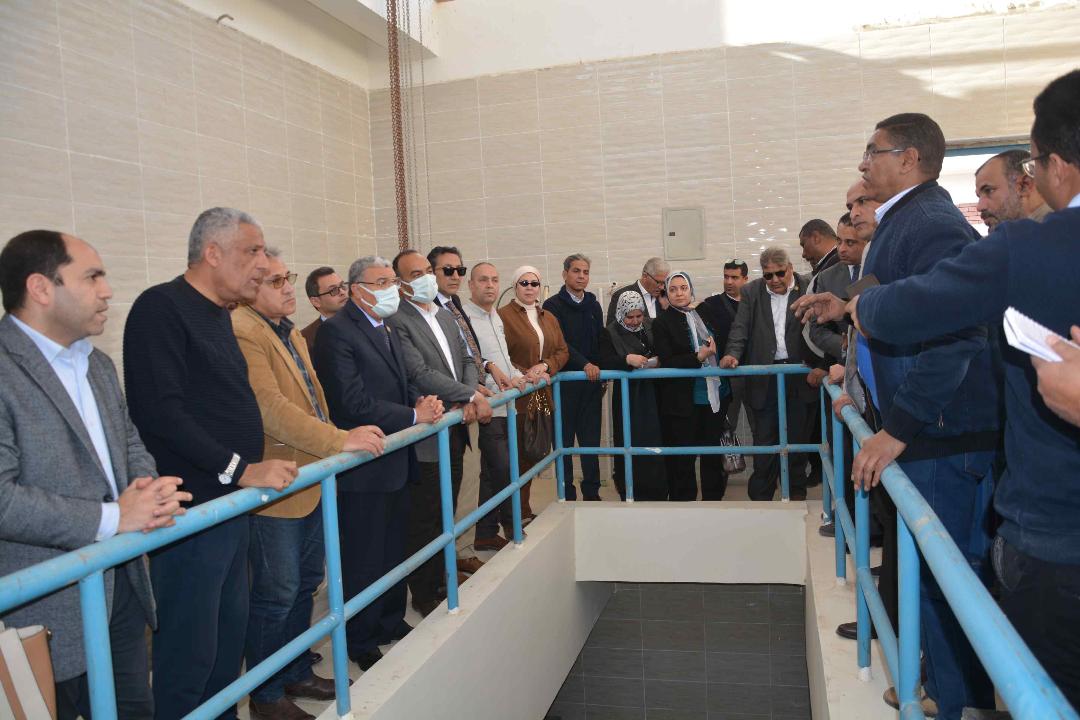 لجنة التنمية المحلية تتفقد مشروعات الصعيد التنموية