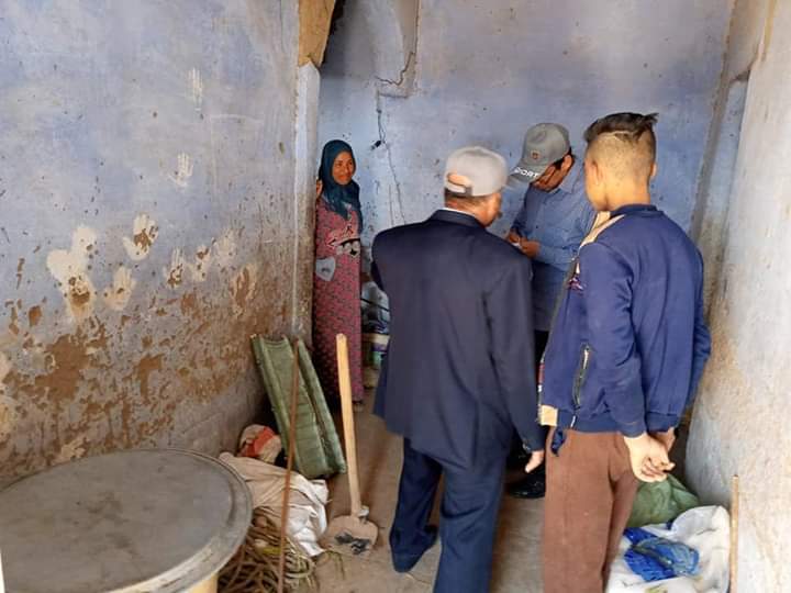 الوادي الجديد تحصر أضرار النمل الابيض لتوفير ٥٠ منزل بديل لأهالى جدة.صور