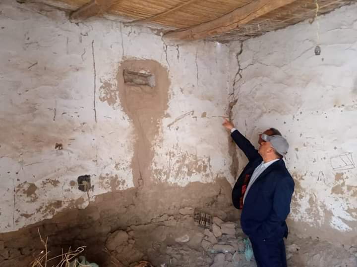 الوادي الجديد تحصر أضرار النمل الابيض لتوفير ٥٠ منزل بديل لأهالى جدة.صور