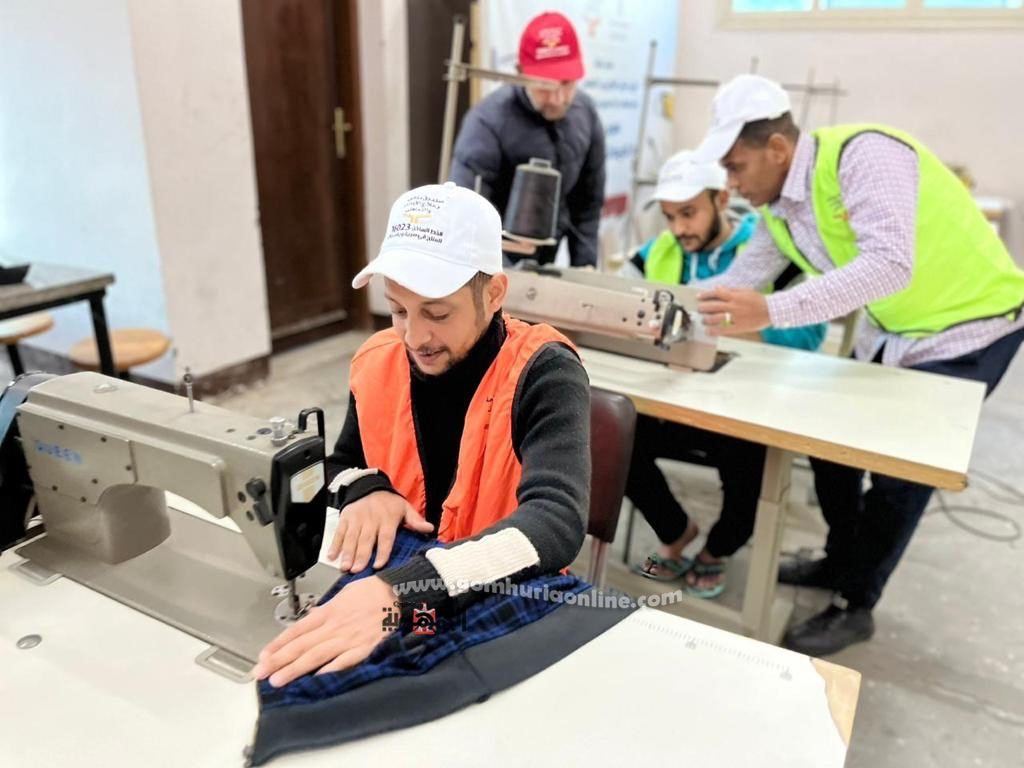 مكافحة الإدمان يُدرب دفعة جديدة من المتعافين على حرف مهنية.. صور