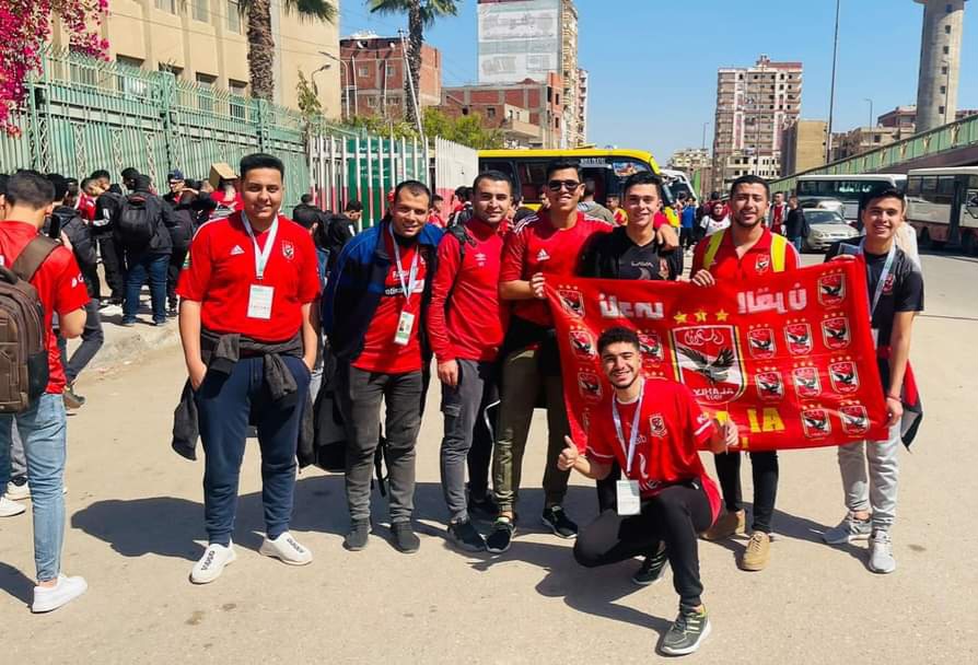 جماهيرالشرقية تغزو ستاد القاهرة لمؤازرة الاهلى بمباراته المصيريه 