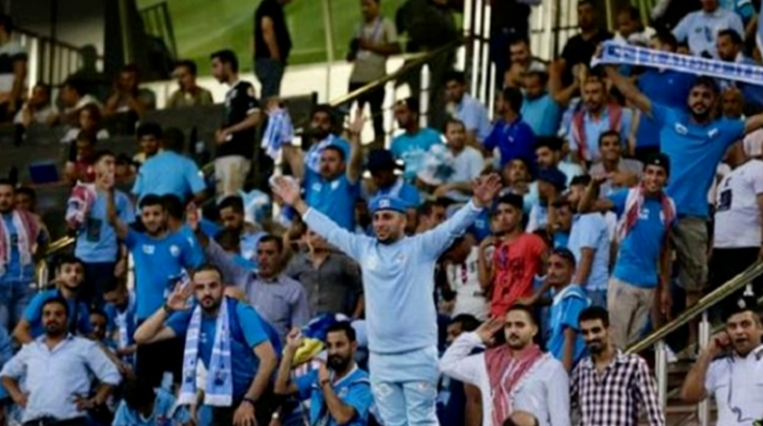 جماهير الوحدات والفيصلى الاردنى 