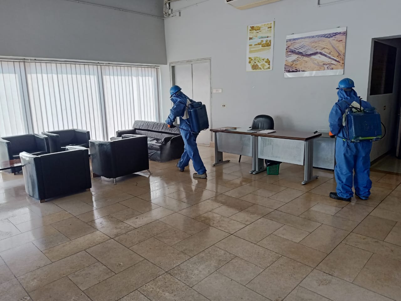 للمرة الثالثة.. تعقيم وتطهير المتحف المصري الكبير