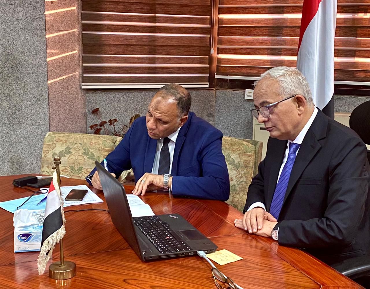 الدكتور رضا حجازى وزير التربية والتعليم
