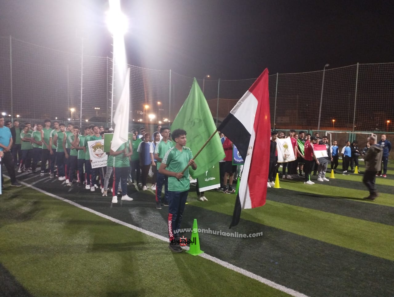 المدارس الرياضية تتألق بأبو قير بالاسكندرية