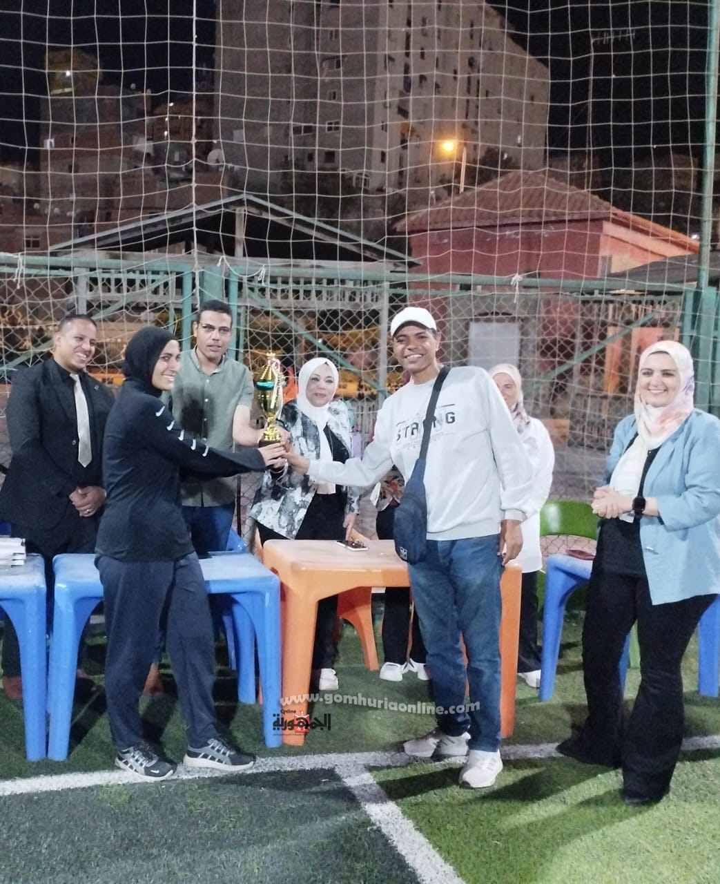 المدارس الرياضية تتألق بأبو قير بالاسكندرية