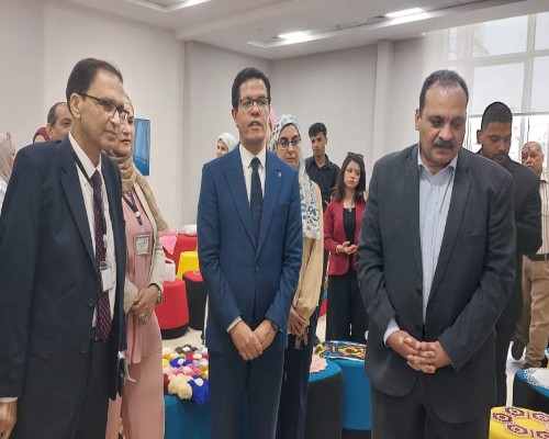 رئيس جامعة بنها يفتتح مؤتمر إبداعات وابتكارات لطلاب التربية النوعية 