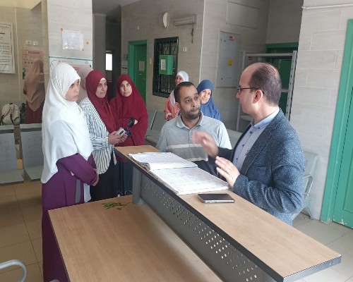 الجزار يتابع سير وانضباط العمل في ٣ وحدات صحية بالقناطر الخيرية