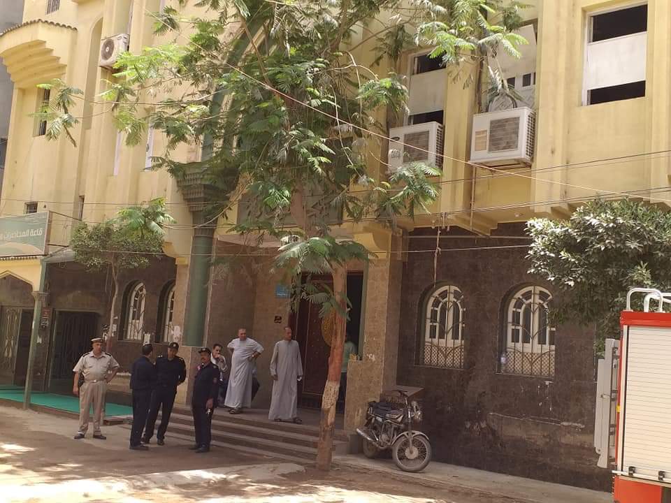 بالصور.. منيا القمح تستعد لتشييع جثمان معاون مباحث ابوحماد