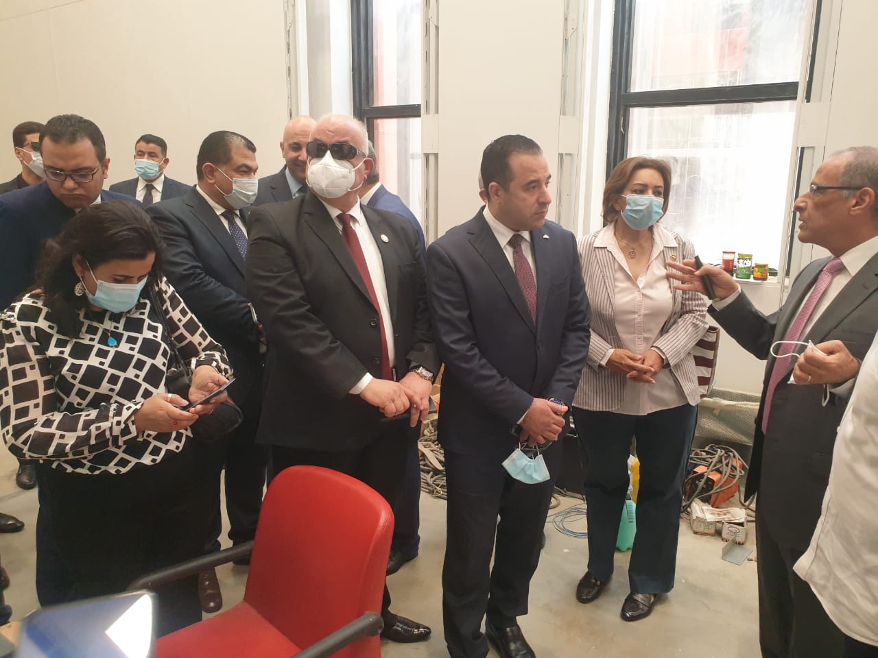 بالصور .. اتصالات البرلمان فى زيارة لوكالة الفضاء المصرية ومدينة المعرفة بالعاصمة الجديدة