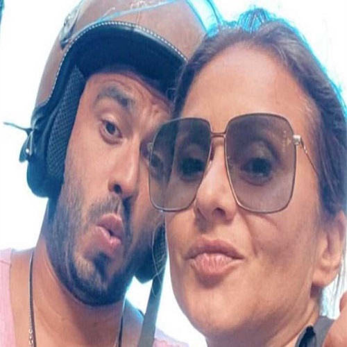 نيللي كريم وهشام عاشور 