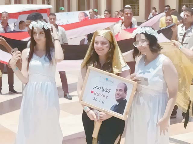 30 يونيو ثورة شعب.. فرحت القلب