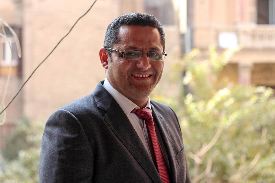 الكاتب الصحفي خالد البلشي نقيب الصحفيين