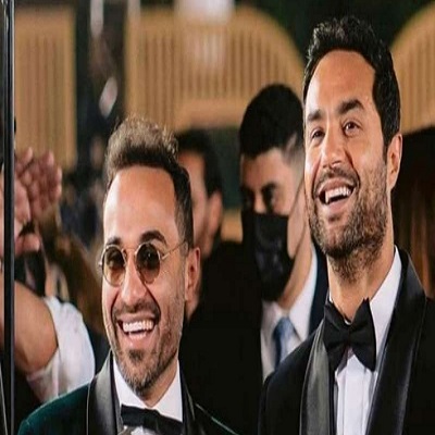 أحمد فهمي وشقيقه كريم فهمي 