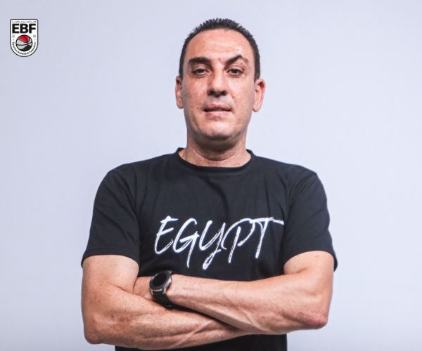وسام جابر المدير الفني للمنتخب الوطني لشباب للسلة