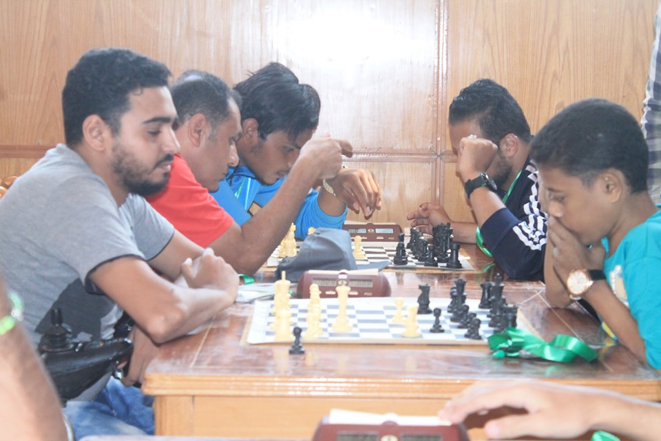 نتائج الشطرنج فى الأسبوع الثانى لشباب الجامعات متحدى الإعاقة