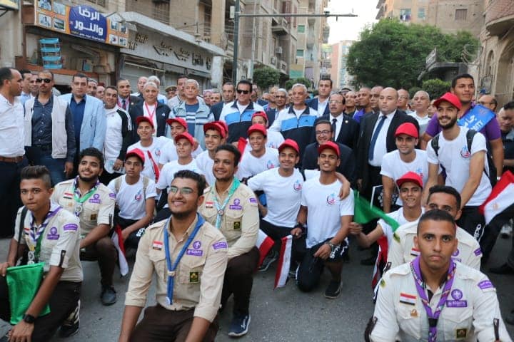 وزير التعليم العالى والمحافظ ورئيس جامعة المنوفية يتقدمون كرنفال الأسبوع الثانى لمتحدى الإعاقة