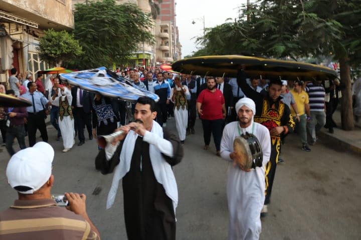 وزير التعليم العالى والمحافظ ورئيس جامعة المنوفية يتقدمون كرنفال الأسبوع الثانى لمتحدى الإعاقة