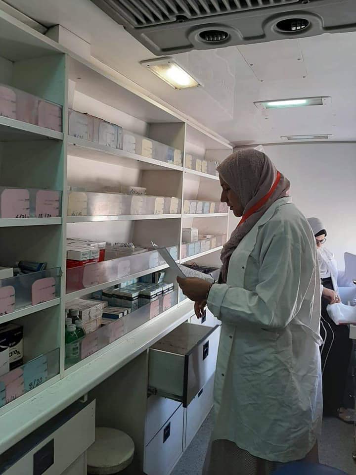 قوافل طبية مجانية الي أودية أبورديس 