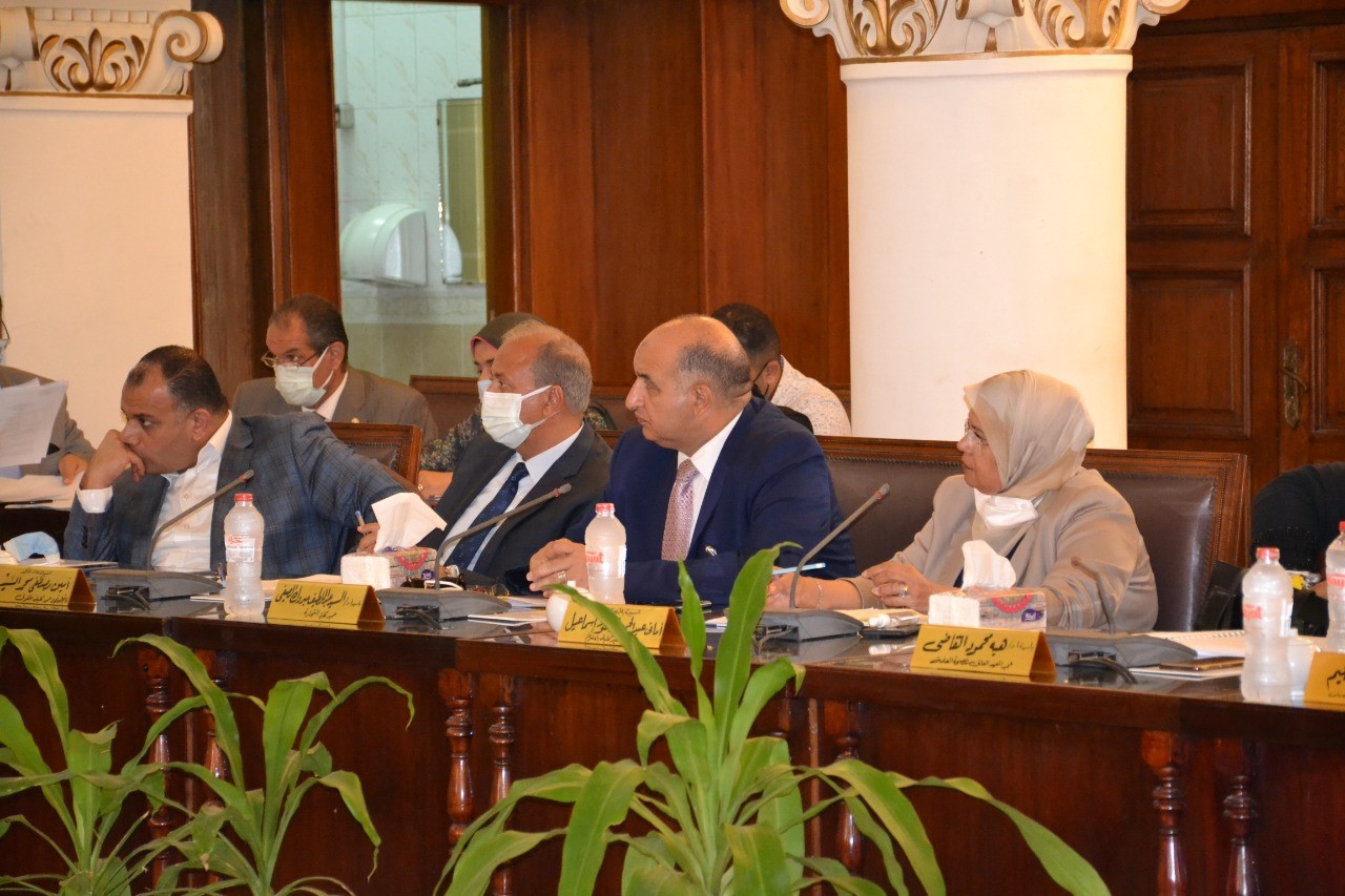 اجتماع مجلس جامعة الاسكندرية 