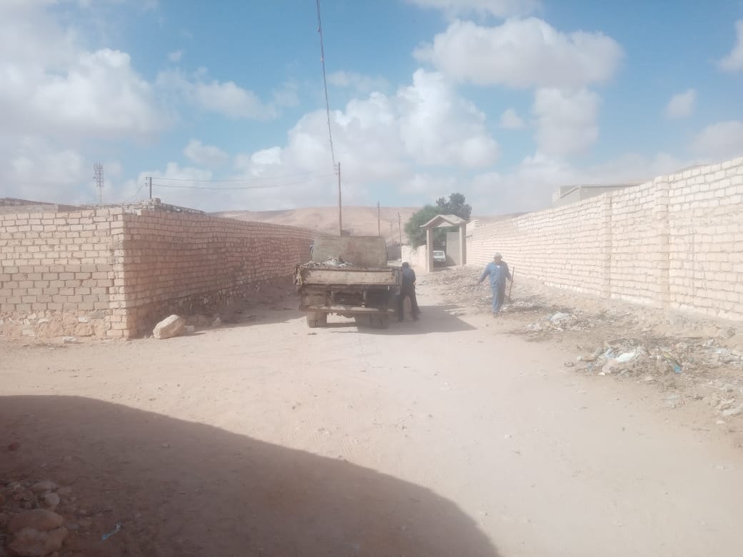 حملات نظافة مكثفة بكافة مدن ومراكز مطروح 