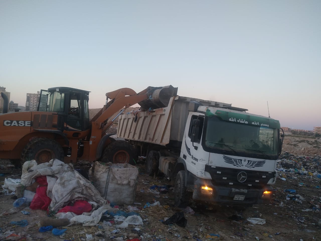 حملات نظافة مكثفة بكافة مدن ومراكز مطروح 